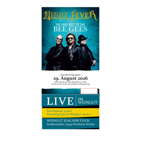Night Fever - A tribute to the Bee Gees 29.8.26